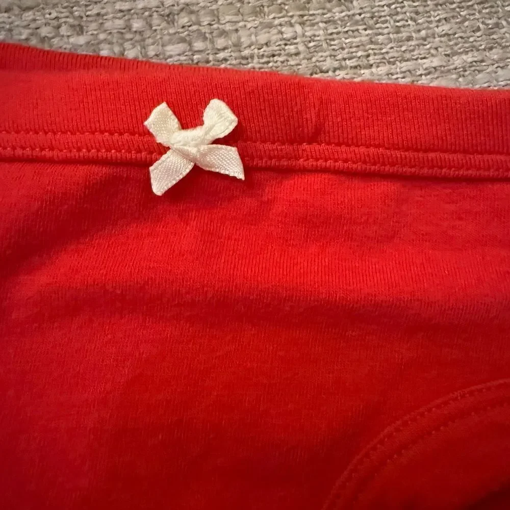 Aerie size XS red Be Merry boybrief panties